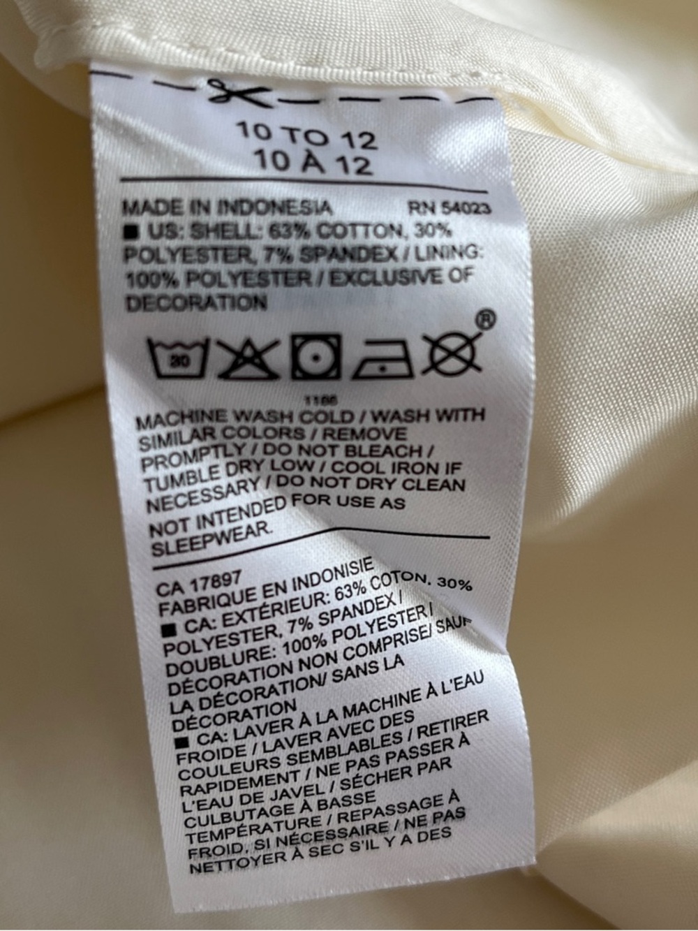 Janie and Jack NEW cape white black girls 10 12 jacket poncho buttons collar - Picture 7 of 7
